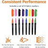 imageAmazon Basics Vibrant Fabric Markers Assorted Colors 8Pack