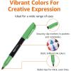 imageAmazon Basics Vibrant Fabric Markers Assorted Colors 8Pack