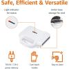 imageAmazon Basics Waffle Sandwich Maker and Grill 3in1 Black 700WWhite