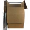 imageAmazon Basics Wardrobe Clothing Moving Boxes with Bar 6 Pack Brown 24quot x 24quot x 40quotBrown