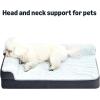 imageAmazon Basics Washable LShaped Dog Bed for Medium Dogs AntiSlip Pet Sofa Bed for Indoor Dogs Crate Bed 36x27x8 Inches GrayLight Gray