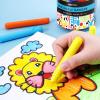 imageAmazon Basics Washable Markers for Kids Fine Tip Assorted Pack 24Round Tip