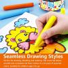 imageAmazon Basics Washable Markers for Kids Fine Tip Assorted Pack 24Round Tip