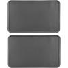 imageAmazon Basics Waterproof AntiSlip Silicone Cat ampamp Dog Food Mat Pet Mats with Raised Edges for Food and Water Bowl to Protect Floors 185 x 115 Inches Gray SolidGray