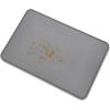 imageAmazon Basics Waterproof AntiSlip Silicone Cat ampamp Dog Food Mat Pet Mats with Raised Edges for Food and Water Bowl to Protect Floors 185 x 115 Inches Gray SolidGrey