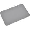 imageAmazon Basics Waterproof AntiSlip Silicone Cat ampamp Dog Food Mat Pet Mats with Raised Edges for Food and Water Bowl to Protect Floors 185 x 115 Inches Gray SolidGray