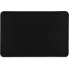 imageAmazon Basics Waterproof AntiSlip Silicone Cat ampamp Dog Food Mat Pet Mats with Raised Edges for Food and Water Bowl to Protect Floors 185 x 115 Inches Gray SolidBlack