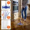 imageAmazon Basics Wet Mopping Cloth Refills 24 Count Fits Swiffer Sweeper Mop HeadsWet  Dry Sweeper Kit