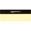 imageAmazon Basics Wide Ruled Lined Writing Note Pads 85 inch x 1175 inch White 12 Count 12 Pack of 50Canary