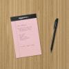 imageAmazon Basics Wide Ruled Lined Writing Note Pads 85 inch x 1175 inch White 12 Count 12 Pack of 50Multicolor