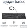 imageAmazon Basics Wired QWERTY Keyboard FullSized Black