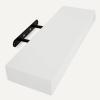 imageAmazon Basics Wood Floating Wall Shelves Pack of 3 White 158quot x 5quot x 18quotWhite