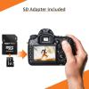 imageAmazon Basics microSDXC Memory Card with Full Size Adapter A2 U3 Read Speed up to 100 MBs 1 Tb Black256GB