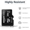 imageAmazon Basics microSDXC Memory Card with Full Size Adapter A2 U3 Read Speed up to 100 MBs 1 Tb Black256GB