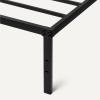 imageAmazon BasicsMetal Bed Frame NonFoldable Platform Bed Easy Assembly Queen 60W x 80L in BlackQueen  60W x 80L 152W x 204L cm