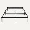 imageAmazon BasicsMetal Bed Frame NonFoldable Platform Bed Easy Assembly Queen 60W x 80L in BlackQueen  60W x 80L 152W x 204L cm