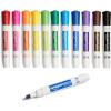 imageAmazon Basics 12Pack LowOdor Chisel Tip Dry Erase Whiteboard Markers BlackAssorted Colors