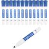 imageAmazon Basics 12Pack LowOdor Chisel Tip Dry Erase Whiteboard Markers BlackBlue