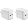 imageAmazon Basics 12W OnePort USBA Wall Charger 24A for Phones iPhone 1514131211X Samsung and more nonPPS WhiteWhite