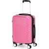 imageAmazon Basics 21quot Hardside CarryOn Luggage with TSA Lock Hardshell Suitcase With Wheels Expandable For 25 More Capacity With ScratchResistant Geometric Surface 4 Multidirectional Wheels PinkPink  Hardshell