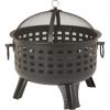 imageAmazon Basics 27 inch Steel Round Lattice Fire Pit
