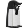 imageAmazon Basics 3In1 Electric Can Opener Bottle Opener and Knife Sharpener with Stainless Steel Blade Magnetic Lid Holder Automatic Countertop 50W BlackBlack