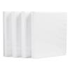 imageAmazon Basics 3Ring Binder 1Inch  White 1 Pack4Pack
