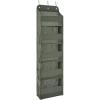 imageAmazon Basics 5 Tier Over the Door Organizer Large 64 x 545 x 149 in Dark Grey