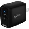 imageAmazon Basics 68W TwoPort GaN Wall Charger with 2 USBC Ports 60W 18W with PD for Laptops Tablets ampamp Phones iPhone 161514131211X iPad MacPro Samsung and More NonPPS BlackBlack