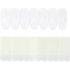 imageAmazon Basics Adhesive Wall Hooks 7 Hooks and 12 Adhesive Strips No Tools Adhesive Hooks for Hanging Organization and Storage Holds up to 5 lb Large WhiteMedium