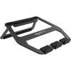 imageAmazon Basics Aluminum Portable Foldable Height Adjustable Support Stand for Laptops up to 13quot SilverBlack