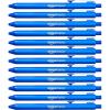 imageAmazon Basics Black Ballpoint Pens for Smooth Writing Retractable 12PackBlue