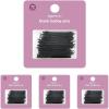 imageAmazon Basics Bobby Pins in Case Black 72 Count Pack of 4Black