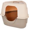 imageAmazon Basics Cat Litter Box with Lid NoMess Standard unisex Charcoal 26 in x 23 in x 20 in