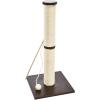imageAmazon Basics Cat Scratching Post Tree  12 x 12 x 25 Inches Burgundy