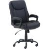 imageAmazon Basics Classic Puresoft PU Padded MidBack Height Adjustable Office Computer Desk Chair with Armrest 26quotD x 2375quotW x 42quotH BlackBlack