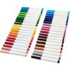 imageAmazon Basics Colored Markers Pack of 10 Broad Line Washable Markers Multicolored for Drawing School40 Count