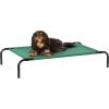 imageAmazon Basics Cooling Breathable Elevated Dog Bed with Metal Frame for Small Dogs 36 x 22 x 75 Inch GreenGreen