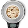 imageAmazon Basics Digital Kitchen Scale with LCD Display Batteries Included Weighs up to 11 pounds Black and Stainless Steel