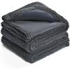 imageAmazon Basics Dog Blanket Washable Fleece Couch Cover Protector for Indoor Pets Small Medium Large Dogs 57x40 Inches Gray