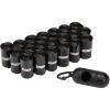 imageAmazon Basics Dog Poop Leak Proof Bags with Dispenser and Leash Clip Unscented 300 Count 20 Pack of 15 Black 13 x 9 Inch300 Count