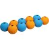 imageAmazon Basics Dog Toys Interactive Assorted Rubber Balls Pack of 3 25 inch Blue Beige OrangeFetch Balls Pack of 10