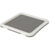 imageAmazon Basics Dog Training Pad HolderSecured LatchesExtra Thick and NonSlip Recycled Plastic 24 inch S White and Charcoal22 X 22