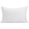 imageAmazon Basics Down Alternative Pillows Soft Density for Stomach and Back Sleepers Queen  Pack of 2 White 30 in L x 20 in WQueen  Pack of 2