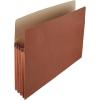 imageAmazon Basics Expanding File Folder Organizer with Pockets Letter Size 35Inch Expansion 25Pack 95 x 1175 Inches BrownLetter