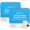 imageAmazon Basics Extra Durable Eraser Cleaning Sponges Removes Scruff Marks and Dirt from Any Surface 2 Packs of 7