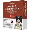 imageAmazon Basics Flea Tick ampamp Mosquito Topical Treatment for Large Dogs 2155 pounds 6 Count Previously SolimoLarge Dogs 21  55 lbs