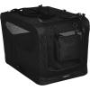 imageAmazon Basics Folding Portable Soft Pet Dog Crate Carrier Kennel 36 x 24 x 24 inches BlueBLACK