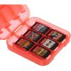 imageAmazon Basics Game Storage Case for 24 Nintendo Switch Games  34 x 34 x 1 Inches BlueRed