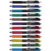 imageAmazon Basics Gel Pens Fine Point Smooth Writing Pens Retractable Assorted 07mm 12 PackAssorted